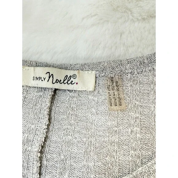 Simply Noelle women Tunic long Sleeve Gray color Small - Picture 8 of 10
